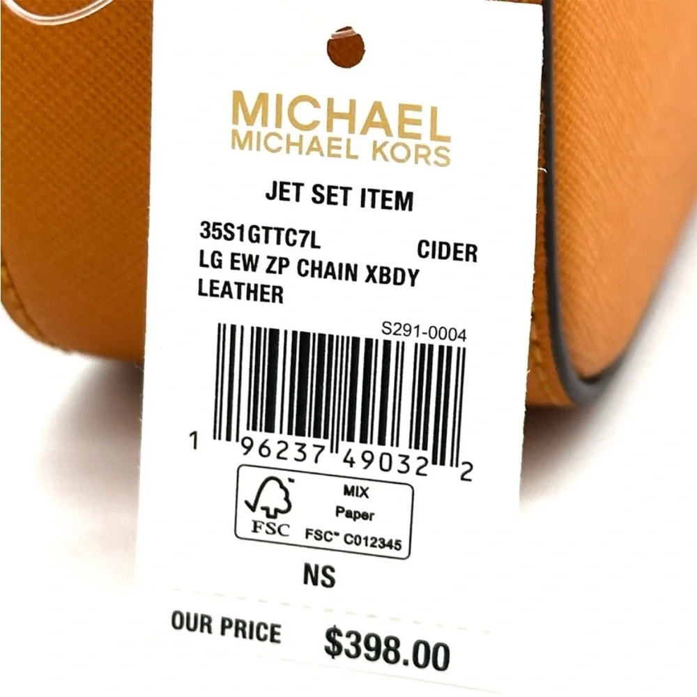 Michael Kors Large EW Crossbody Bag Cider - Picture 9 of 9